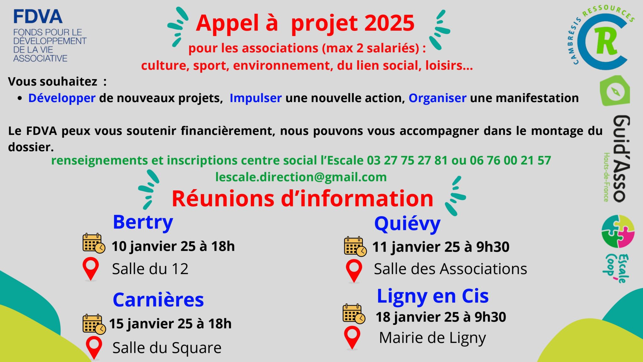 Appel à projet FDVA_2025 – Carnières